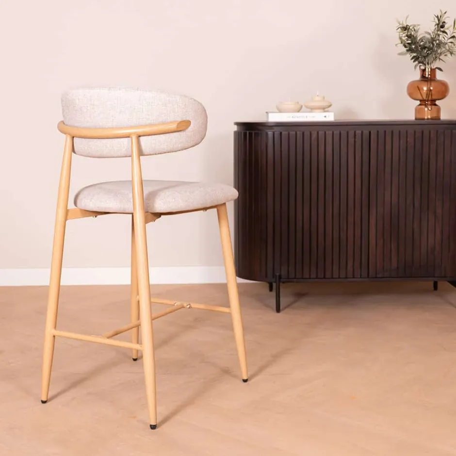 Barstoelen*HUUS Barkruk Japandi
