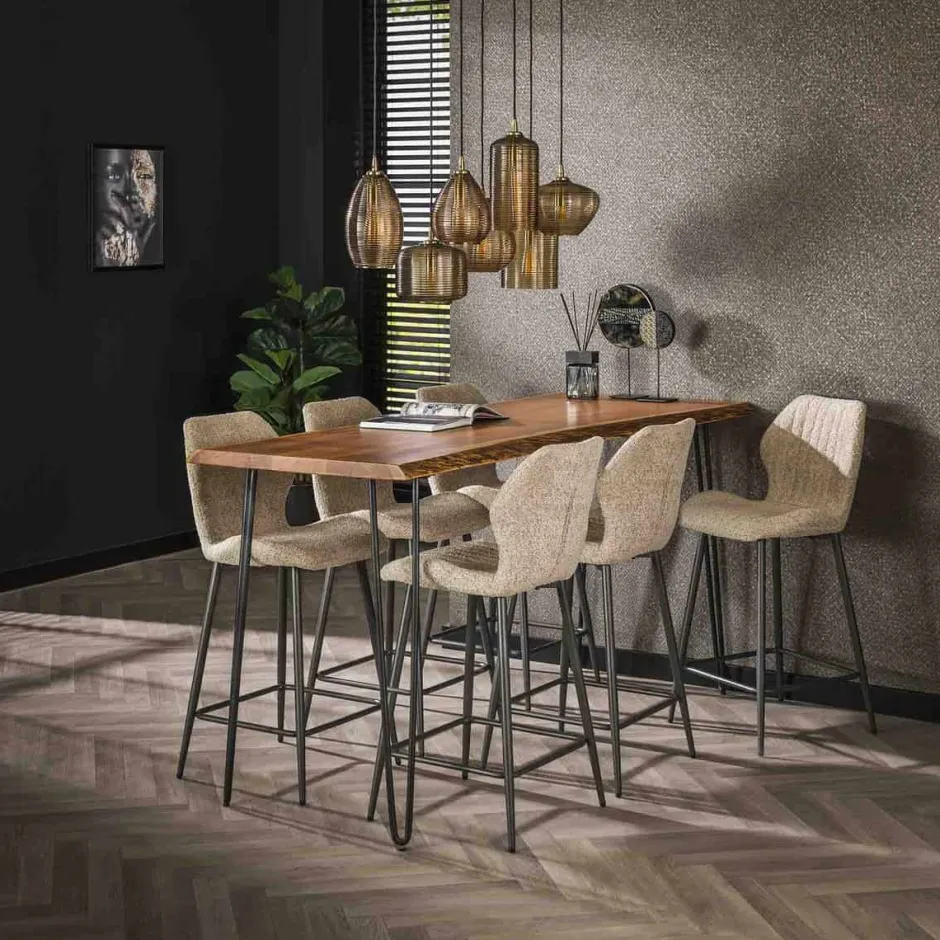 Barstoelen*HUUS Barstoel Lennie (per 2 stuks)