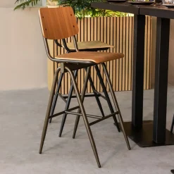 Barkrukken|Barstoelen*HUUS Barstoel Solid (per 2 stuks)