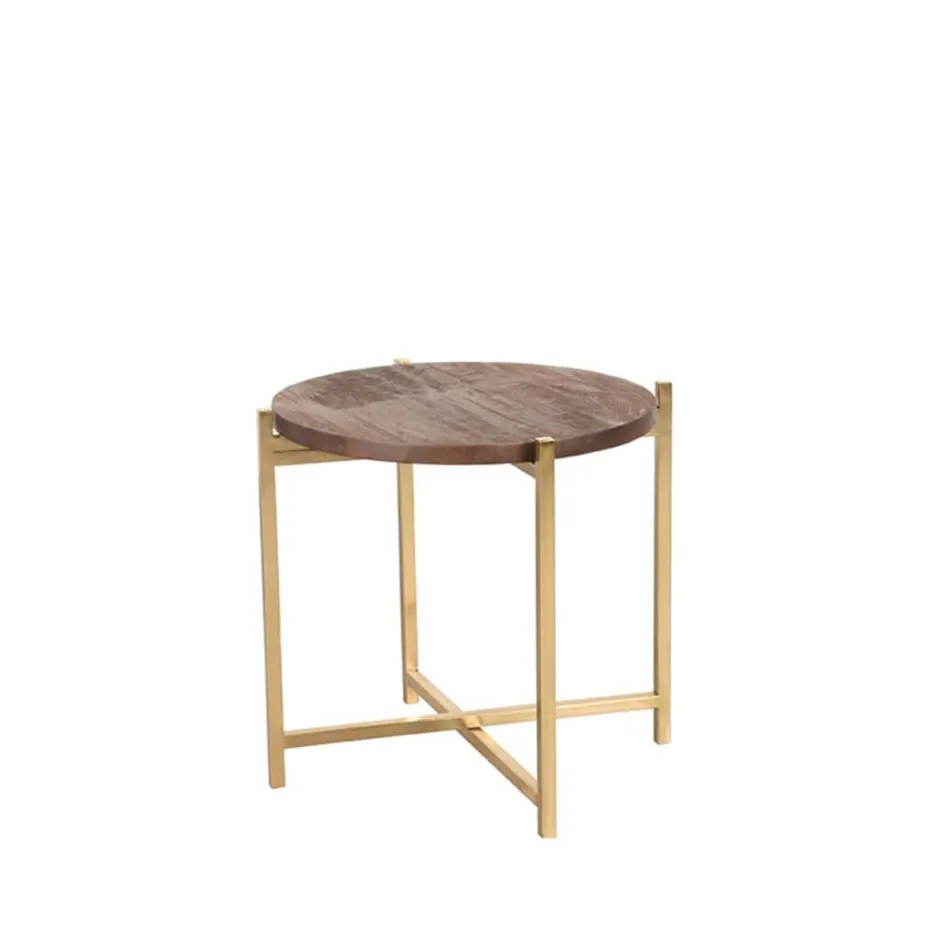 Bijzettafels*HUUS Bijzettafel Dox Goud