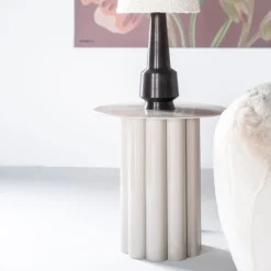 Bijzettafels*HUUS Bijzettafel Olympa Roze