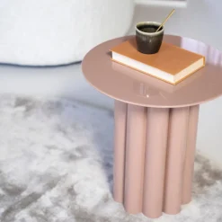 Bijzettafels*HUUS Bijzettafel Olympa Roze