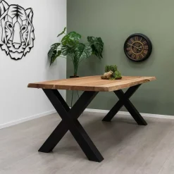 Eettafels*HUUS Boomstamtafel Live Edge