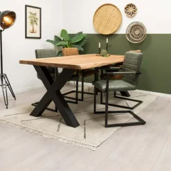 Eettafels*HUUS Boomstamtafel Live Edge