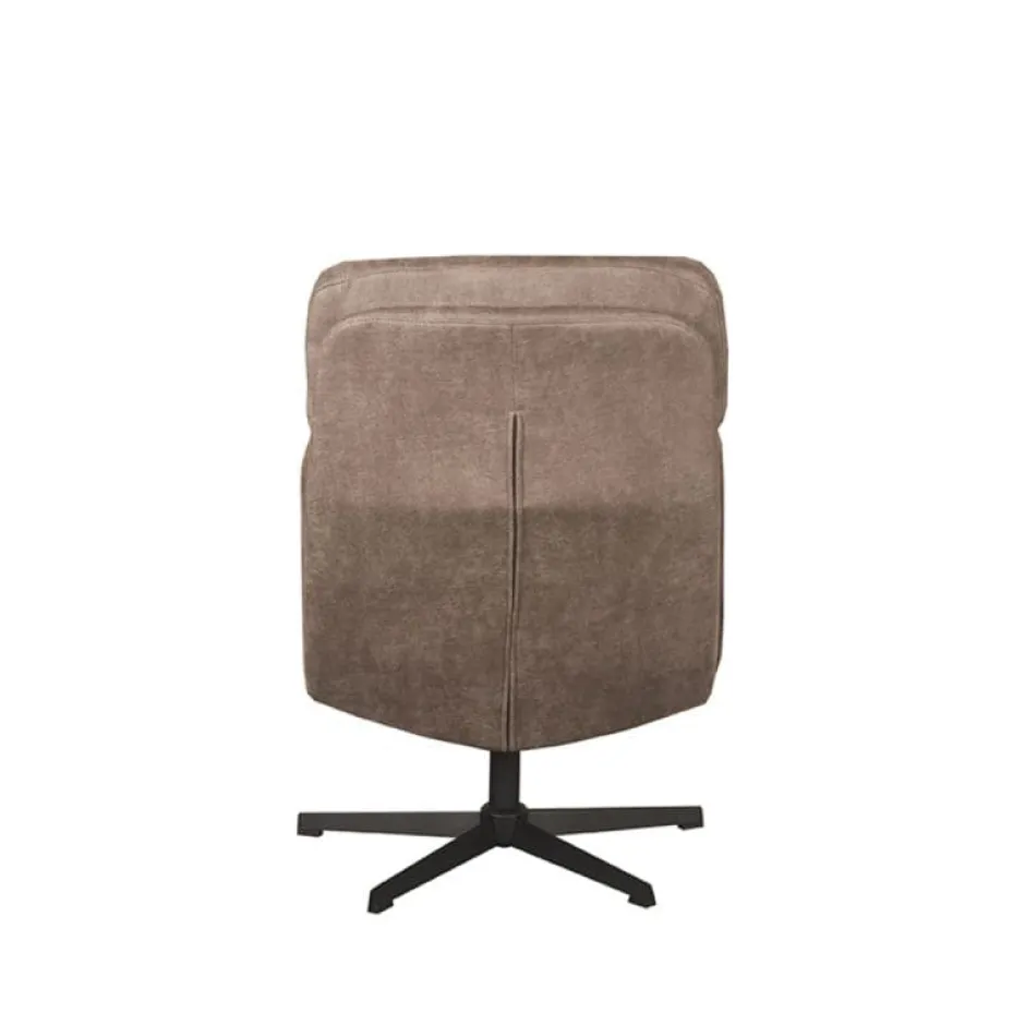 Draaifauteuil*HUUS Draaifauteuil Alvar + Hocker