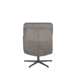 Draaifauteuil*HUUS Draaifauteuil Alvar + Hocker