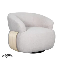 Draaifauteuil*HUUS Draaifauteuil Valenza