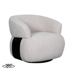 Draaifauteuil*HUUS Draaifauteuil Valenza