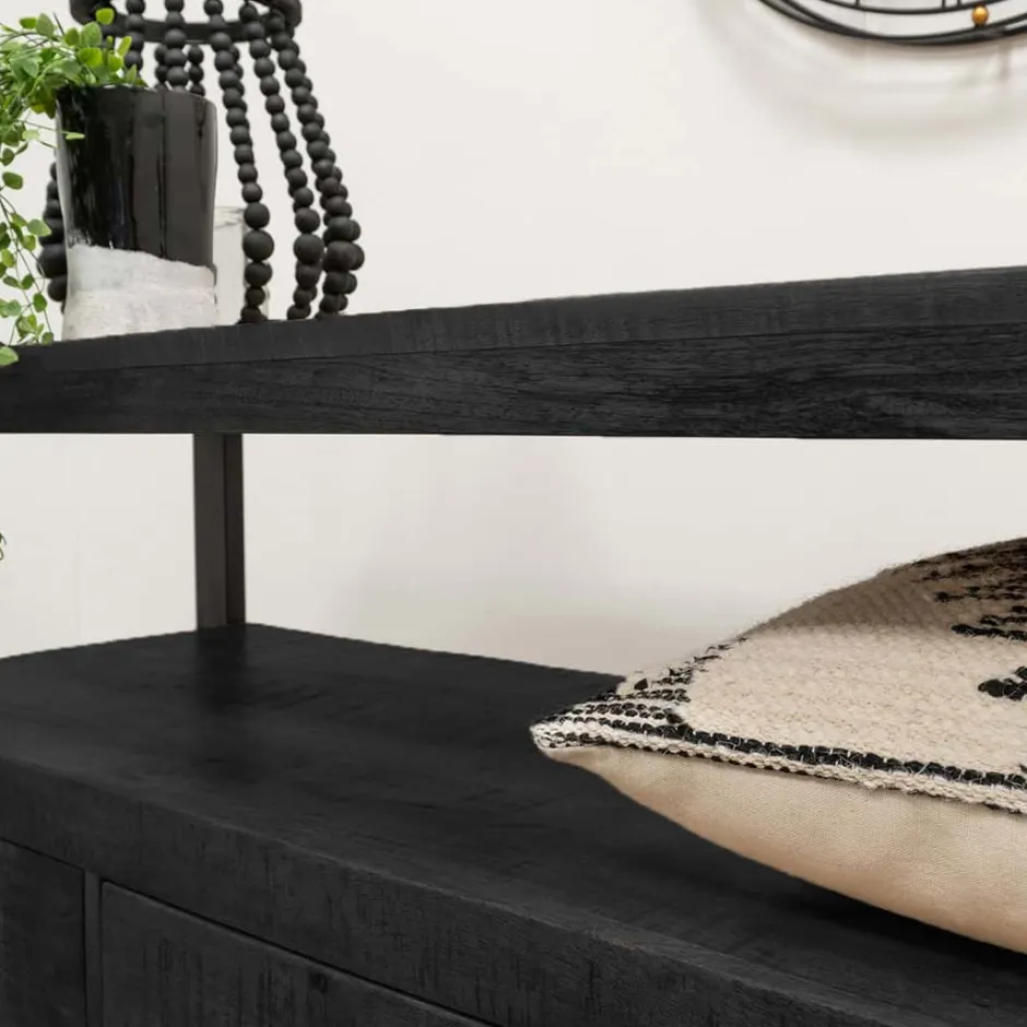Dressoirs*HUUS Dressoir Britt zwart