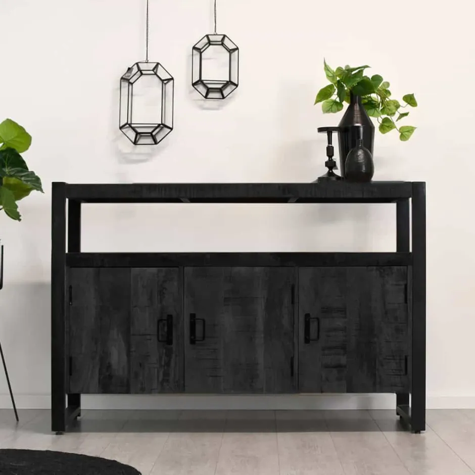 Dressoirs*HUUS Dressoir Britt zwart