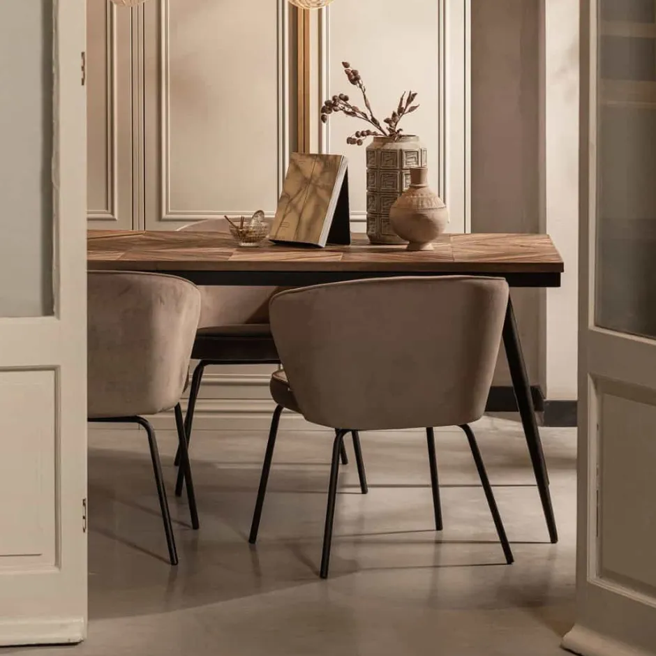 Eetkamerstoelen*HUUS Eetkamerstoel Admit (per 2 stuks)