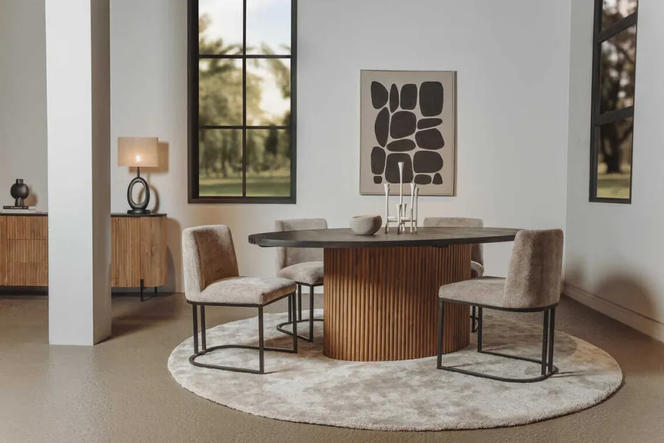 Eetkamerstoelen*HUUS Eetkamerstoel Archi