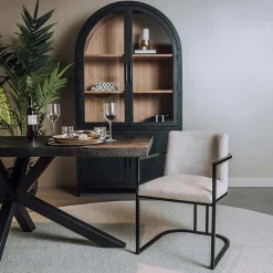 Eetkamerstoelen*HUUS Eetkamerstoel Archi – met armleuning