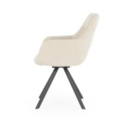 Eetkamerstoelen*HUUS Eetkamerstoel Bliss met armleuning (per 2 stuks)