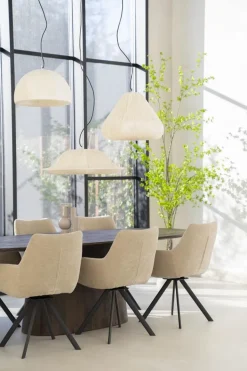 Eetkamerstoelen*HUUS Eetkamerstoel Bliss met armleuning (per 2 stuks)