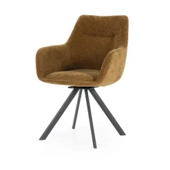 Eetkamerstoelen*HUUS Eetkamerstoel Bliss met armleuning (per 2 stuks)
