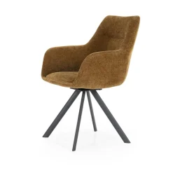 Eetkamerstoelen*HUUS Eetkamerstoel Bliss met armleuning (per 2 stuks)