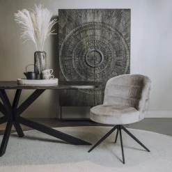 Eetkamerstoelen*HUUS Eetkamerstoel Carro
