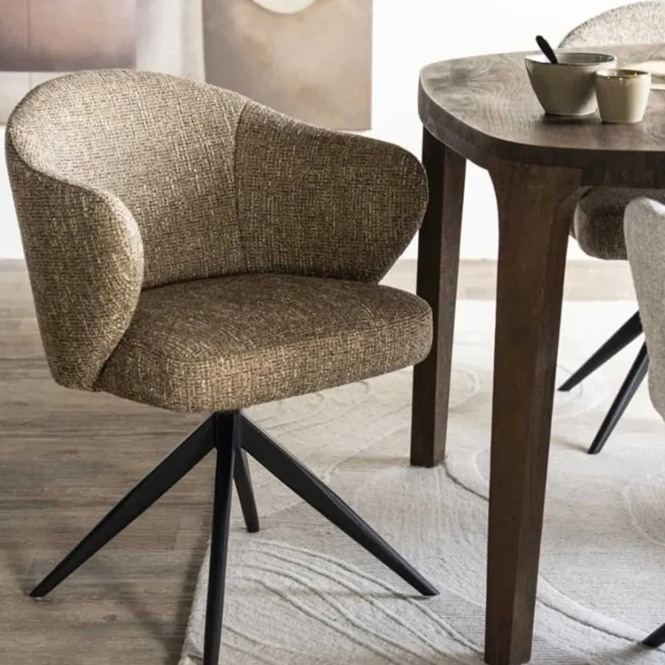 Eetkamerstoelen*HUUS Eetkamerstoel Connor