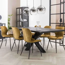 Eetkamerstoelen*HUUS Eetkamerstoel Danny (per 4 stuks)