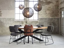Eetkamerstoelen*HUUS Eetkamerstoel Dez (per 2 stuks)