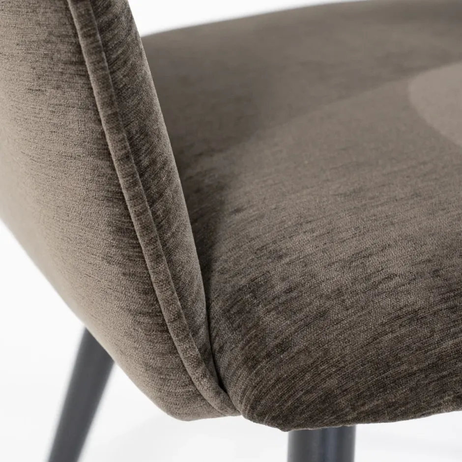 Eetkamerstoelen*HUUS Eetkamerstoel Esmee met armleuning