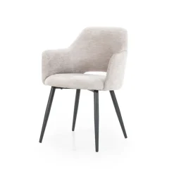 Eetkamerstoelen*HUUS Eetkamerstoel Esmee met armleuning