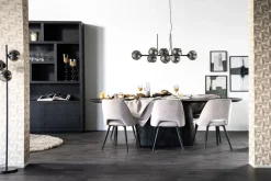 Eetkamerstoelen*HUUS Eetkamerstoel Esmee zonder armleuning Beige