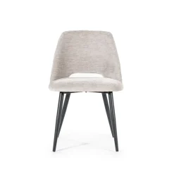 Eetkamerstoelen*HUUS Eetkamerstoel Esmee zonder armleuning Beige