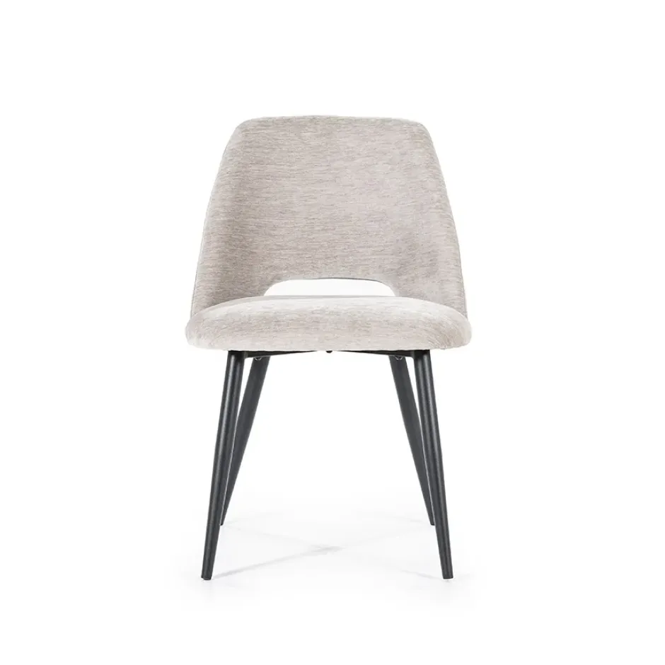 Eetkamerstoelen*HUUS Eetkamerstoel Esmee zonder armleuning Beige