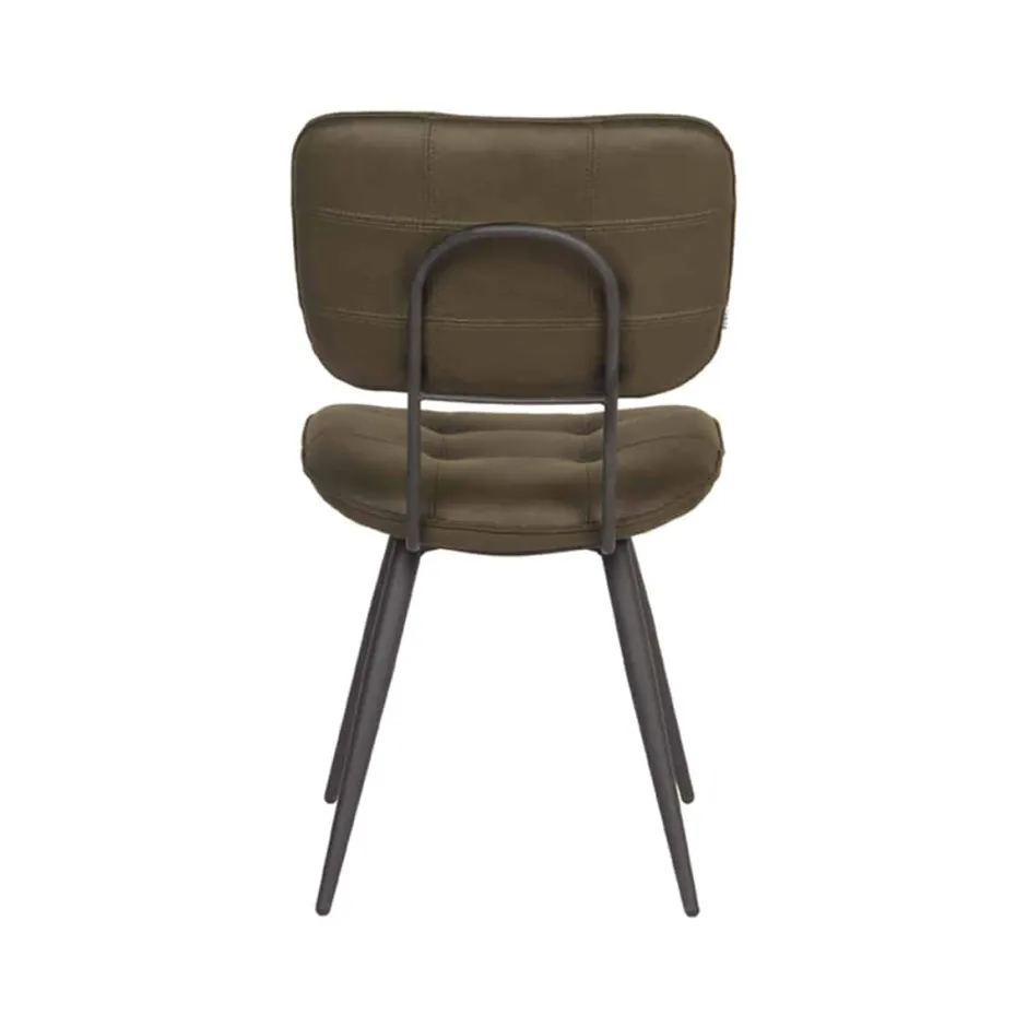 Eetkamerstoelen*HUUS Eetkamerstoel Gus (per 2 stuks) Antraciet
