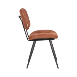 Eetkamerstoelen*HUUS Eetkamerstoel Gus (per 2 stuks) Antraciet