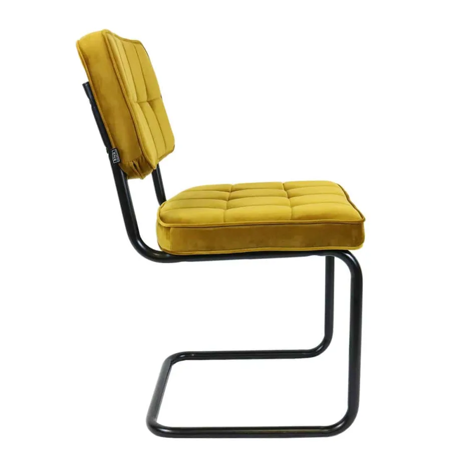 Eetkamerstoelen*HUUS Eetkamerstoel Ivy Buisframe Kick (per 2 stuks)