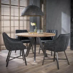 Eetkamerstoelen*HUUS Eetkamerstoel Izzy (per 2 stuks)
