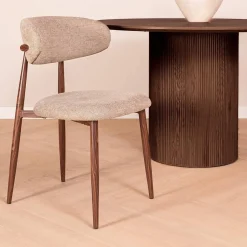 Eetkamerstoelen*HUUS Eetkamerstoel Japandi