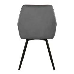 Eetkamerstoelen*HUUS Eetkamerstoel Karl Velvet Kick (per 2 stuks)