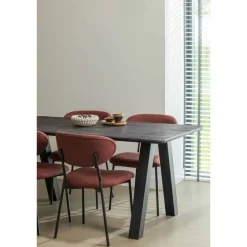 Eetkamerstoelen*HUUS Eetkamerstoel Kjeld (per 2 stuks) Naturel