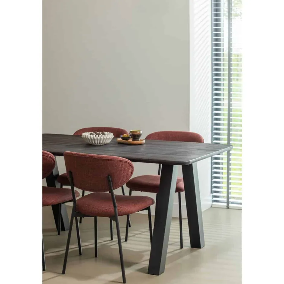 Eetkamerstoelen*HUUS Eetkamerstoel Kjeld (per 2 stuks) Naturel