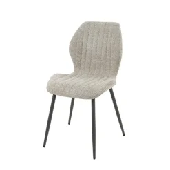 Eetkamerstoelen*HUUS Eetkamerstoel Lennie (per 4 stuks) Zand