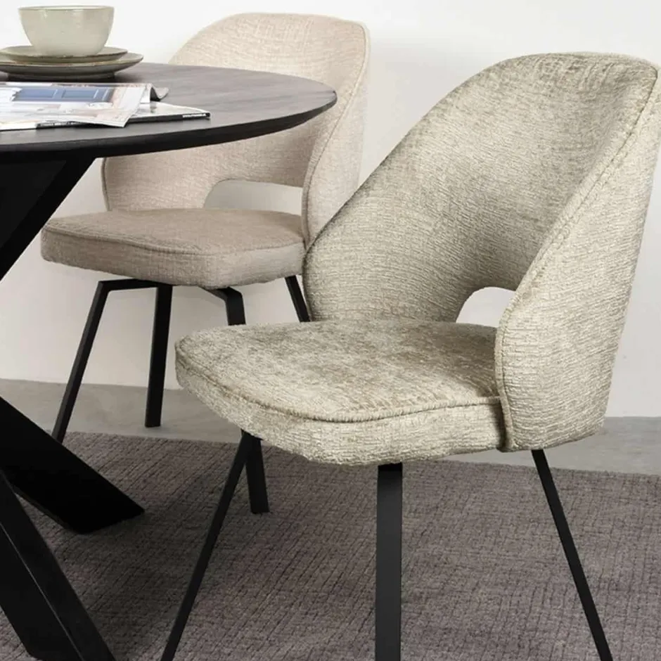 Eetkamerstoelen*HUUS Eetkamerstoel Lewis