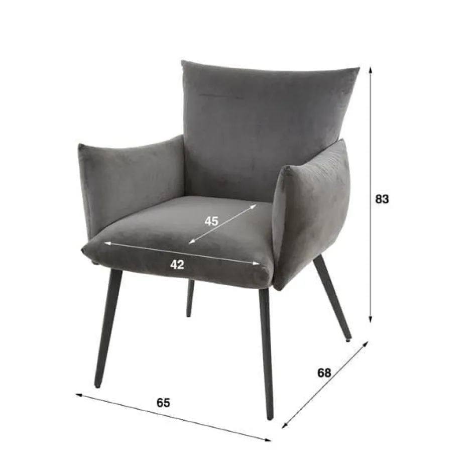 Eetkamerstoelen*HUUS Eetkamerstoel Linde