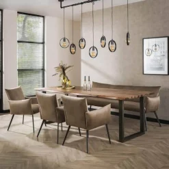 Eetkamerstoelen*HUUS Eetkamerstoel Linde