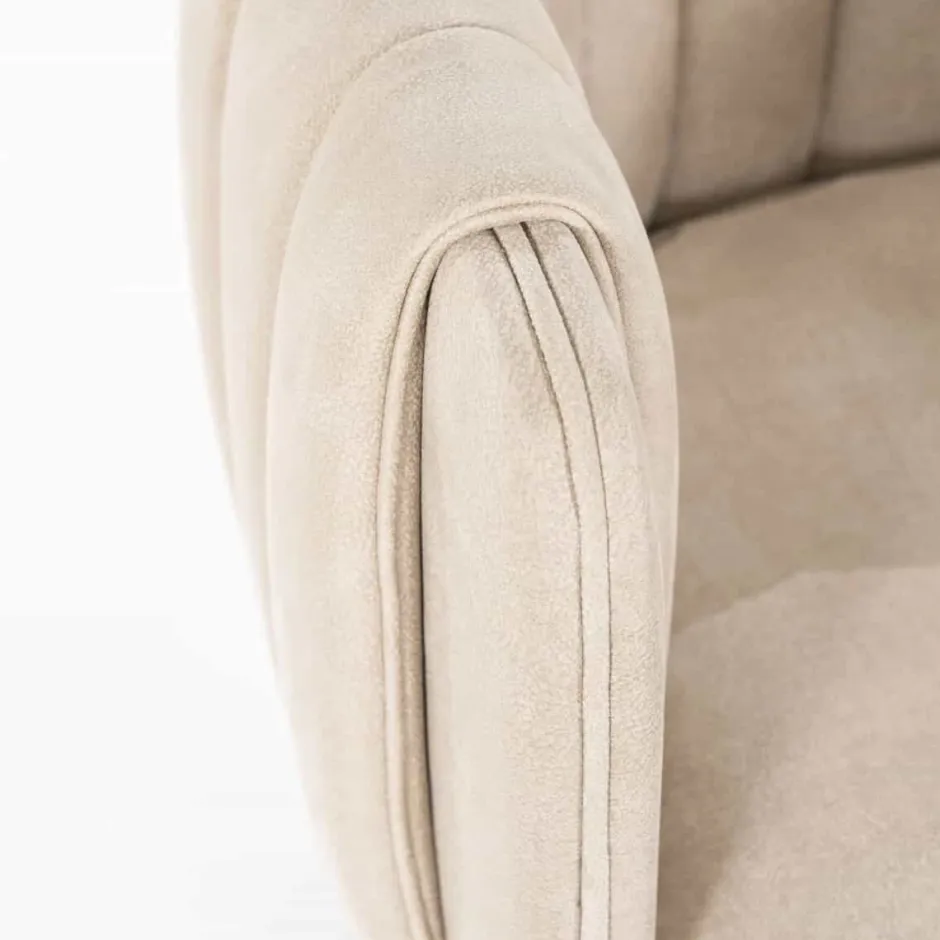 Eetkamerstoelen*HUUS Eetkamerstoel Liselore Cognac