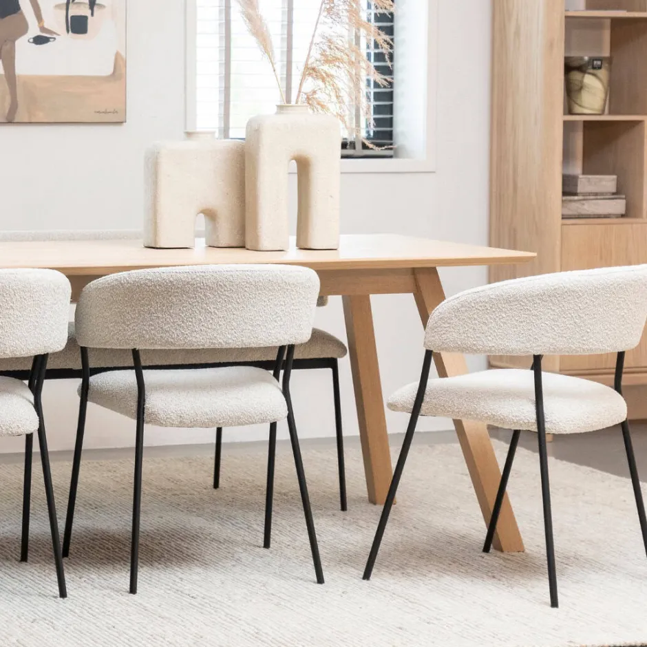 Eetkamerstoelen*HUUS Eetkamerstoel Luka