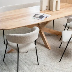 Eetkamerstoelen*HUUS Eetkamerstoel Luka