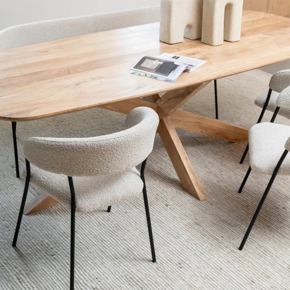 Eetkamerstoelen*HUUS Eetkamerstoel Luka