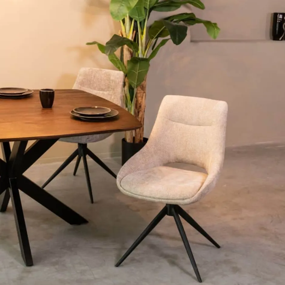 Eetkamerstoelen*HUUS Eetkamerstoel Marlow (per 2 stuks)