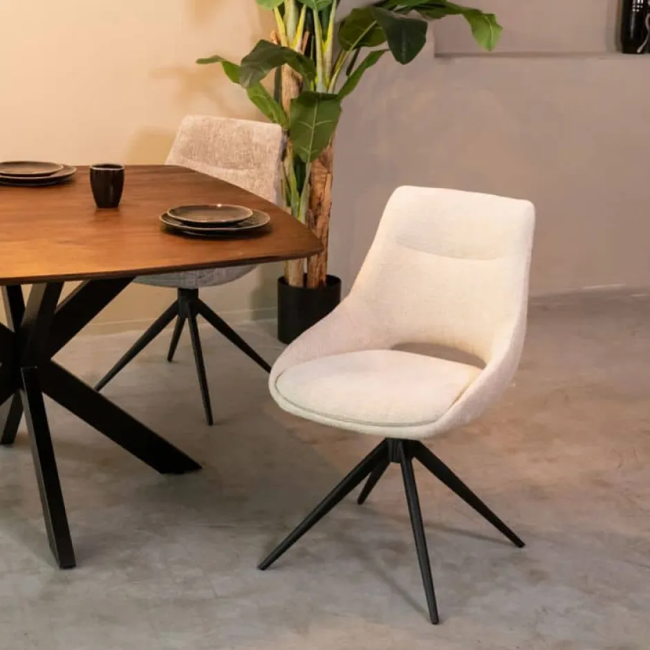 Eetkamerstoelen*HUUS Eetkamerstoel Marlow (per 2 stuks)
