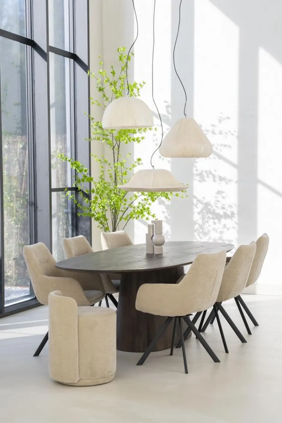 Krukken|Eetkamerstoelen*HUUS Eetkamerstoel Marque