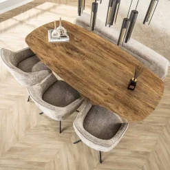 Eetkamerstoelen*HUUS Eetkamerstoel Peggy (per 2 stuks)